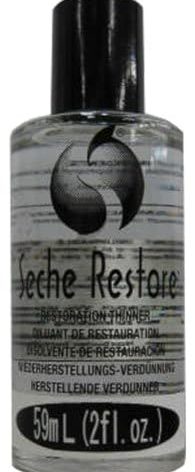 Seche Restore Top Coat - Nail Polish Thinner, Revive Thickened Lacquer, Nail Lacquer Thinner, Extends Manicure Life, 2 oz