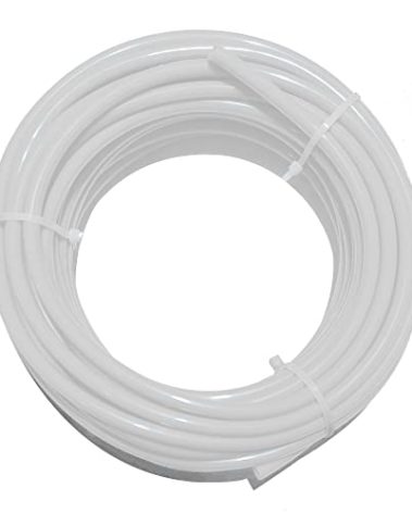 Beduan 8mm x 5mm Clear Pneumatic Tubing Pipe PU Polyurethane Air Compressor Tubing Hose Pipe Line Fluid Transfer 39.4ft 12 Meter
