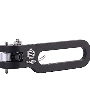 BICASTER Magnetic Arrow Rest Aluminum Alloy Adjustable Backside Archery Rest for Recurve Bow Barebow