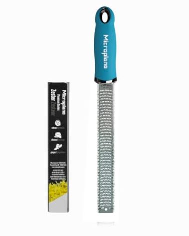 Microplane Premium Classic Series Citrus Zester and Grater - Turquoise