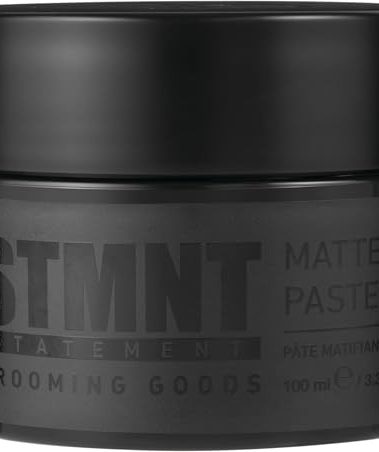STMNT Grooming Goods Matte Paste 3.38 oz | All Day Strong Hold & High Volume | Hair Clay Paste For Men | Non-Greasy Formula | Texture Paste for Hair | Ideal for Dry & Damp Hair | Mens Hair Styling