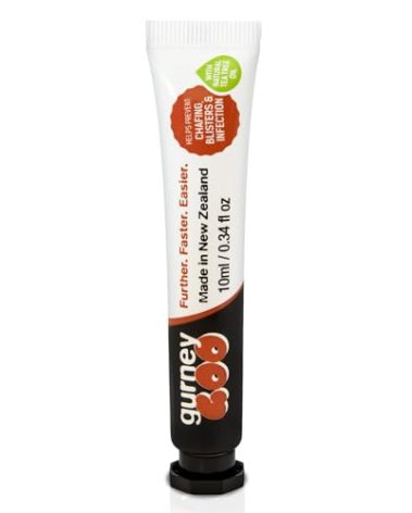 Chafing Cream for Women & Men, Anti Chafing, Blistering & Pruning Essential with Tea Tree Oil, Ideal for Trench Foot & Thigh Chafing Prevention, 10 ml - GurneyGoo