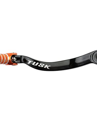 TUSK Folding Shift Lever Black/Orange Tip for KTM 350 XCF-W 2012-2016,2020-2022