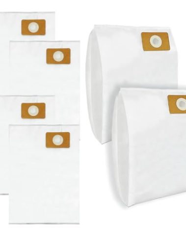 6 Pack HEPA Replacement Bags for OVO & Nadair Central Vacuum, 22.5L/5.8 Gal Disposable Central Vacuum Bags for OVO-700ST-35H, Nadair 700-AL-32 & More - Triple Layer Filtration & Leak - Proof Design