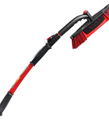Mallory Polar Vortex, 14185, 52” MAXX-Force Crossover Snowbroom for Car, Truck, SUV with Integrated Ice Scraper