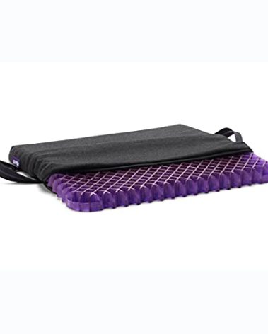 Purple Simply Seat Cushion | Pressure Reducing Grid Designed for Ultimate Comfort | Designed for Cars and Travel | Made in The USA