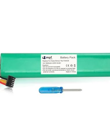 MPF Products 205-0012, 945-0129 Battery Replacement Compatible with Neato Botvac 70e, 75, 80, 85, D75, D80, D85 Robotic Vacuum Cleaners