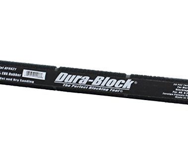 Dura-Block AF4421 Hook & Loop Black Round Sanding Block
