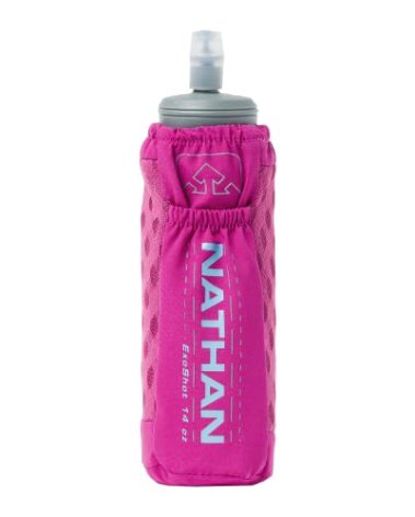 Nathan ExoDraw & ExoShot 2.0, Handheld Running Water Bottle for Marathons, Hiking, Ultra Running & Outdoor Activity