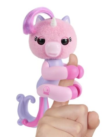 Fingerlings Magic Moods Interactive Baby Unicorn, Mimi (Pink), Tells Fortune and Mood, 70+ Sounds & Reactions (Ages 5+)