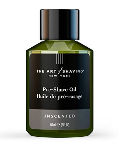 The Art of Shaving Pre Shave Oil for Men, Protects Against Irritation and Razor Burn, Clinically Tested for Sensitive Skin, Unscented, 2 Fl Oz