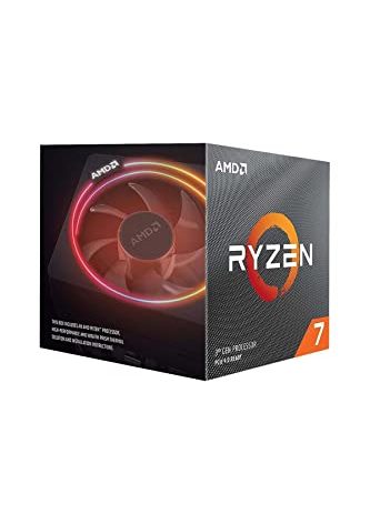 AMD Ryzen 7 3700X 8-Core, 16-Thread Unlocked Desktop Processor with Wraith Prism LED Cooler
