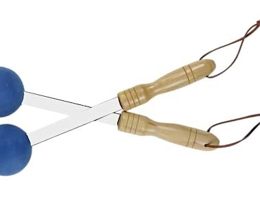 Bongers Handheld Deep Tissue & Trigger Point Massage Tool (Blissful Blue)