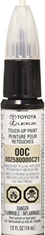 Toyota Genuine 00258-0000C-21 Clear Coat Touch-Up Paint Pen (.5 fl oz, 14 ml)