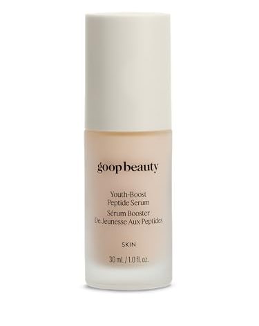 goop Beauty Peptide Serum |Reduces Fine Lines, Wrinkles, & Dark Spots | Peptides, Ceramides, & Niacinamide | Anti Aging Treatment to Improve Firmness & Elasticity | 1 fl oz