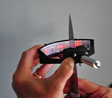 Laser Knife Edge Reader- See how sharp your knife is with laser precision. For use with sharpening stones and professional equipment.