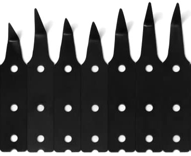 Equalizer Industries VZB10 Z Blade Variety Pack PKG of 9, Cold Knife Blade Remain Flexible and retain (EQ-VZB10)