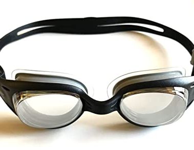 Snake & Pig Sports Basilisk Junior swimming goggles for kids, teens, and people with narrow faces (Silver)