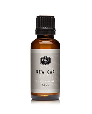P&J Fragrance Oil | New Car Oil 30ml - Candle Scents for Candle Making, Freshie Scents, Soap Making Supplies, Diffuser Oil