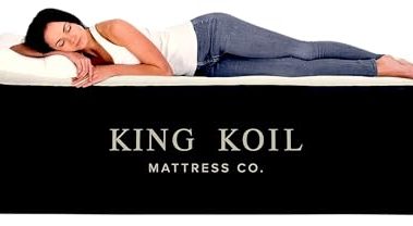 King Koil Pillow Top Plush Full Size Air Mattress with Built-in Pump for Home, Camping & Guests, 16" Inflatable Airbed Luxury Double High Adjustable Blow Up Bed, Waterproof, 1-Year Warranty
