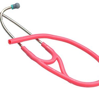 Tubing Compatible with Littmann (r) Master Cardiology (r) and Cardiology III (r) Stethoscope TUBING - 7mm Binaurals T7 Pink