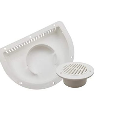 RV ATV Cycle Truck Cargo Work Trailer White Side Air Vent