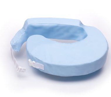 My Brest Friend Original Nursing Pillow Cover - Slipcovers For Baby - Vinyl, Adjustable Fit, Easy Care, Durable - Original Nursing Pillow Not Included, Blue
