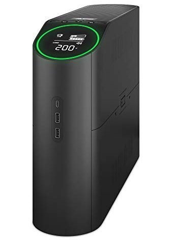 APC Back-UPS Pro Gaming UPS, 1500VA Sinewave Battery Backup, USB-C Charging & AVR, BGM1500B-US
