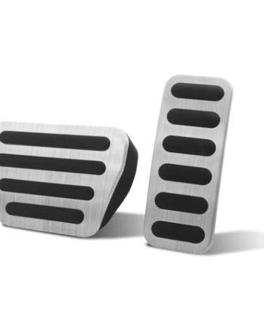 MAIMOCCY Anti-Slip Foot Brake Gas Accelerator Pedal Cover Compatible for Range Rover Sport 2014-2022, Discovery 5 2017-2025, Defender 90/110/130 2020-2025 Accessories