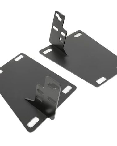 4th to 2nd gen Bumper Conversion Brackets Compatible with Dodge Ram 1500/2500/3500 from 94-02 2nd gen Body (Electrophoresis Black)