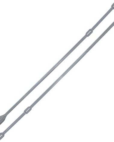 18" Long Cast Scratcher, Cleaner/Sanitizer and Hook for itching and Cleansing cast Covered arms and Legs (Grey)