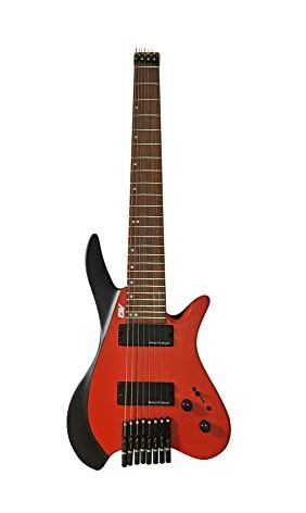 IYV, IYV-IEHL8-300 Headless 8-String, Red Black, (EHL8-300)