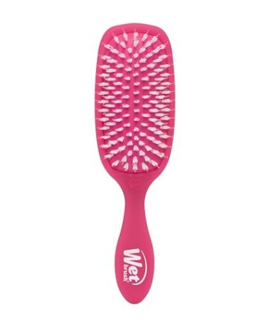 Wet Brush Smooth Styler Hair Brush, Pink Frost, Exclusive Ultra-soft IntelliFlex Bristles, Synthetic Boar Bristles, Shiny And Smooth, For All Hair Types, For Women, Men, Wet And Dry
