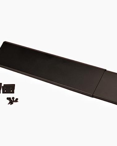 Americangaslogs Black Adjustable Fireplace Hood for 28 to 48" Harmony Burners Fireplace Hood Heat Shield （Patent Applied）