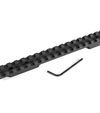 EGW Remington 700/721/725, Sauer 100/101, Bergara B14 Long Action Picatinny Rail Scope Mount – 0 MOA, CNC Machined 6061 T6 Aluminum, Matte Black, Made in USA, Includes Mounting Hardware