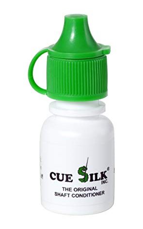 Cue Silk Billiard Pool Cue Shaft Conditioner ¼ oz