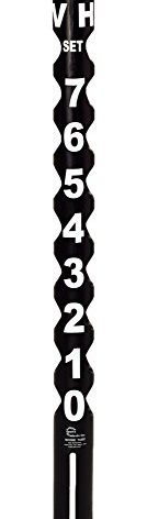 Tourna Tennis Net Post Score Tube, Black