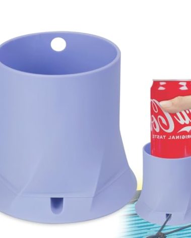 Paddle Board Cup Holder, Stand Up Paddle Board Accessory, Drink Holder Suitable for Types of Cup/Bottle/Drink (Blue)