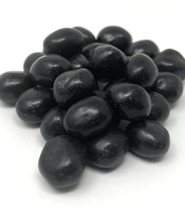 YANKEETRADERS Black Licorice Jelly Beans, Soft and Chewy, 4 Pound Bulk Bag