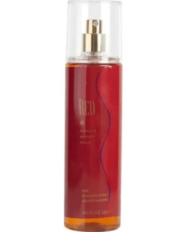 Red By Giorgio Beverly Hills Body Mist 8 Oz