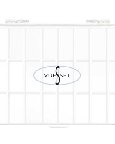 Vueset Tahiti, Empty Lipstick Palette Case made for Depotting Makeup into a Transparent Container