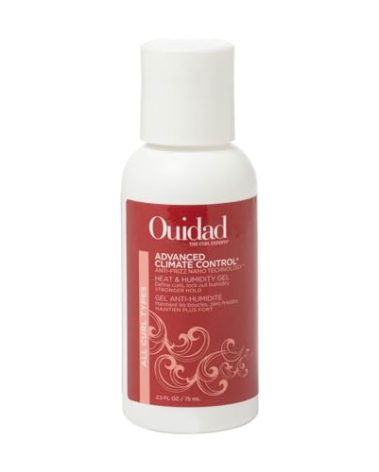 Ouidad Advanced Climate Control Heat & Humidity Stronger Hold Gel Travel Size - 2.5 fl oz, Anti-Frizz Nano Technology, Styling Gel, Prevents Flyaways & Frizz, Crunch-free Hold, For All Curl Types