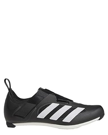 adidas Unisex The Indoor Sneaker, Black/White/White, 9.5 US Men