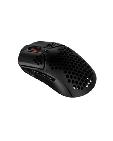 HyperX Pulsefire Haste – Wireless Gaming Mouse – Ultra Lightweight, 61g, 100 Hour Battery Life, 2.4Ghz Wireless, Honeycomb Shell, Hex Design, Up to 16000 DPI, 6 Programmable Buttons – Black, 4P5D7AA