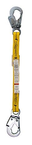 Guardian Fall Protection 01260 4-Foot Single Leg Non-Shock Absorbing Lanyard