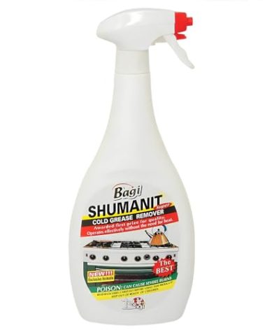 BAGI SHUMANIT Cold Grease Remover 26.4 Fl Oz 3-Pack (Kosher for Passover)