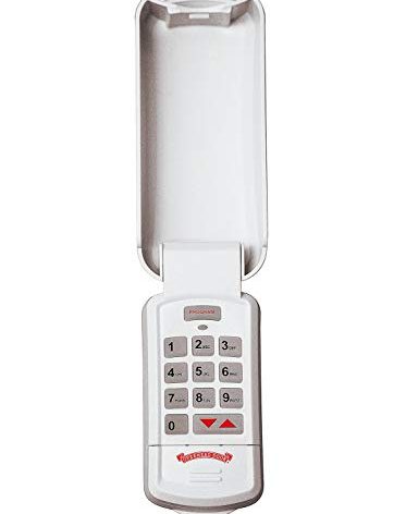 Overhead Door - Wireless Garage Door Opener Keypad - Weather-Resistant - OKP-BX - White,1 Pack