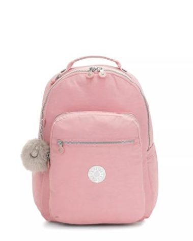 Kipling Women's Seoul 15" Laptop Backpack, Durable, Roomy with Padded Shoulder Straps, Built-In Protective Sleeve