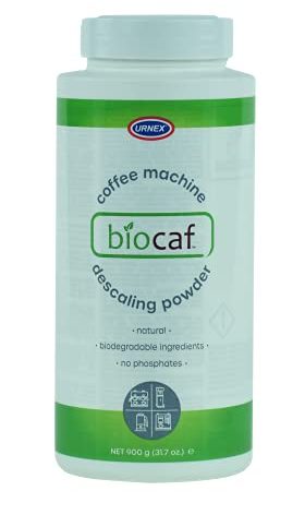 Biocaf Coffee and Espresso Machine Descaling Powder, 900 g Jar