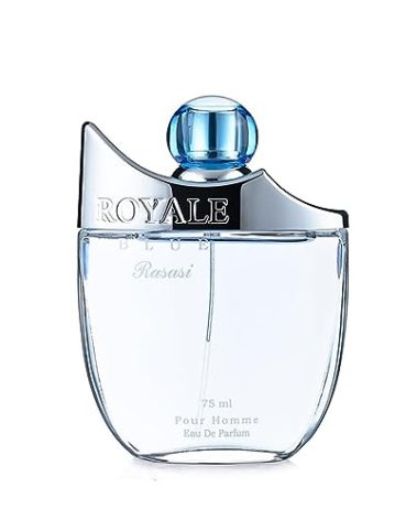 RASASI Royale Blue Eau De Parfum Spray for Men, 2.5 Ounce